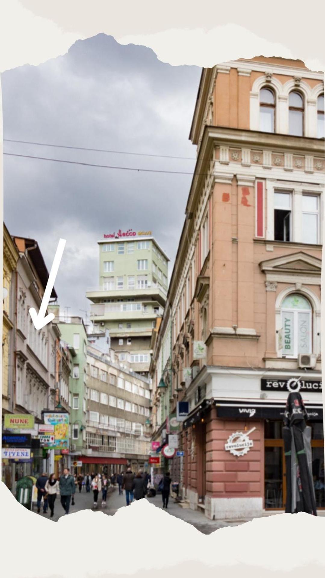 Main Street Retreat Apartment With Free Parking Сараево Экстерьер фото